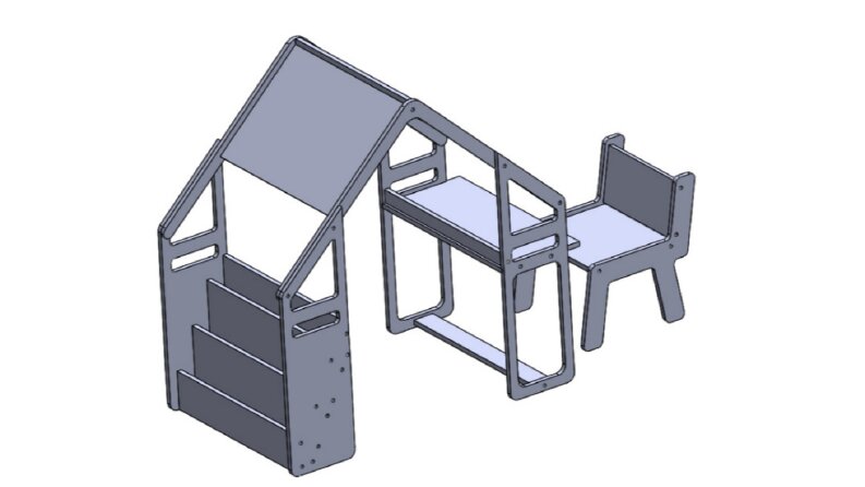 3D Çocuk Oyun Parkı Tasarımları