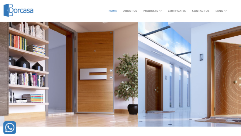 Dil seçenekli web sitesi