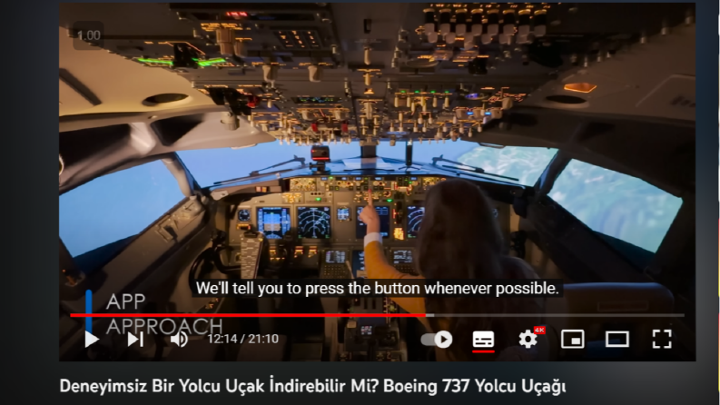 Youtube Videosu için Altyazı Hizmeti