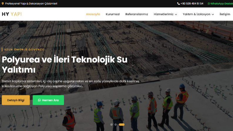Asma Tavan HY | Özel web yazılım
