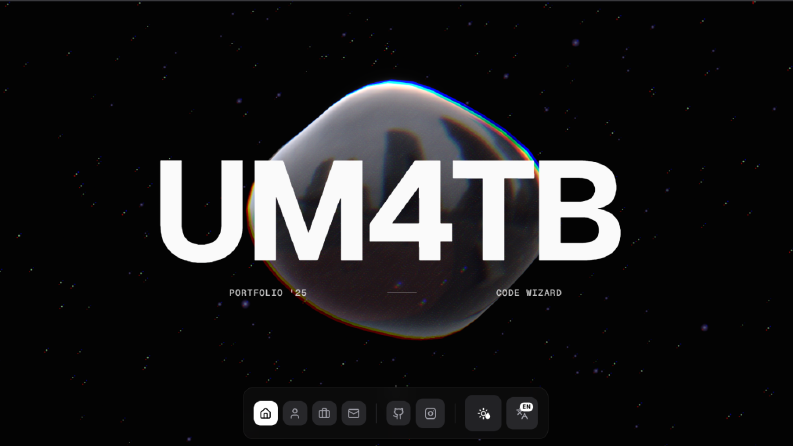 UM4TB - Portfolyo Websitem