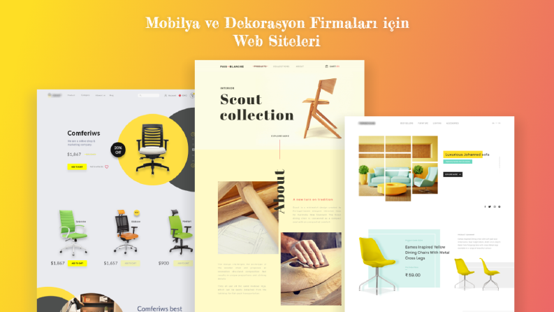 Mobilya ve Dekorasyon E-ticaret