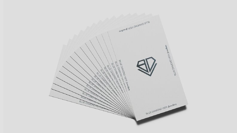 Blue Diamond View - Logo Tasarımı