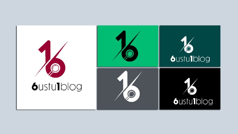 6ustu1blog sitesi Logo Tasarımı