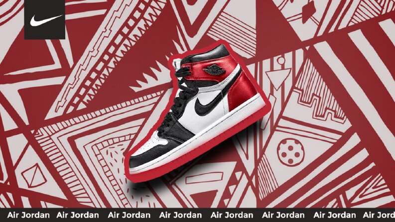 Nike-Air Jordan Banner Tasarımı