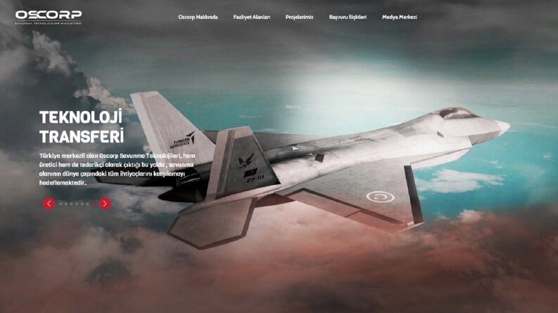Oscorp Savunma - Kurumsal Website