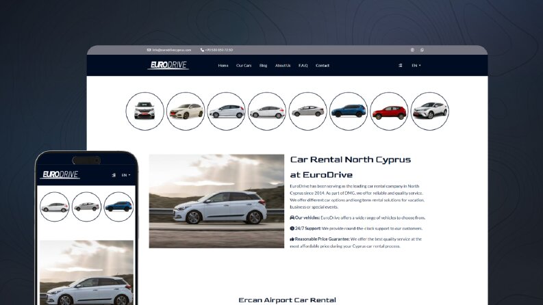  Laravel & Voyager ile Geliştirilmiş Prof. Rent A Car Sitesi