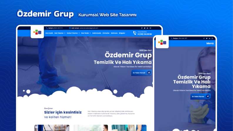 Özdemir Grup | Kurumsal Web Tasarım