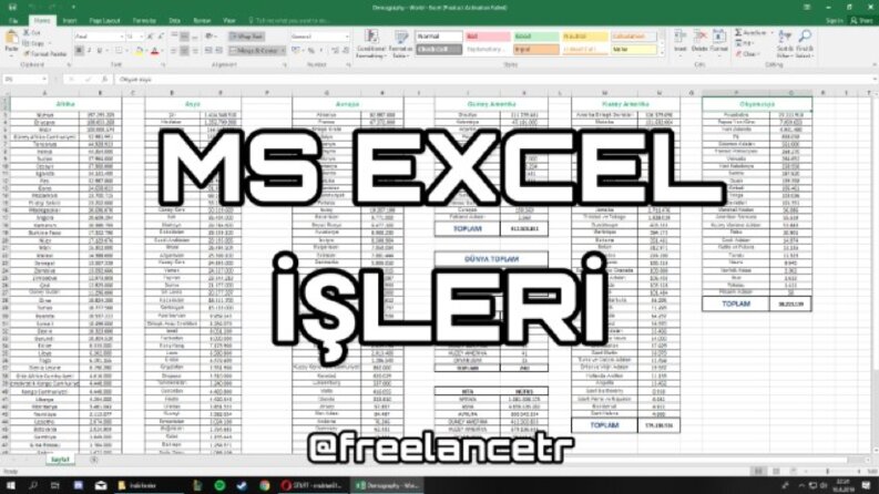 MS Excel İşleri