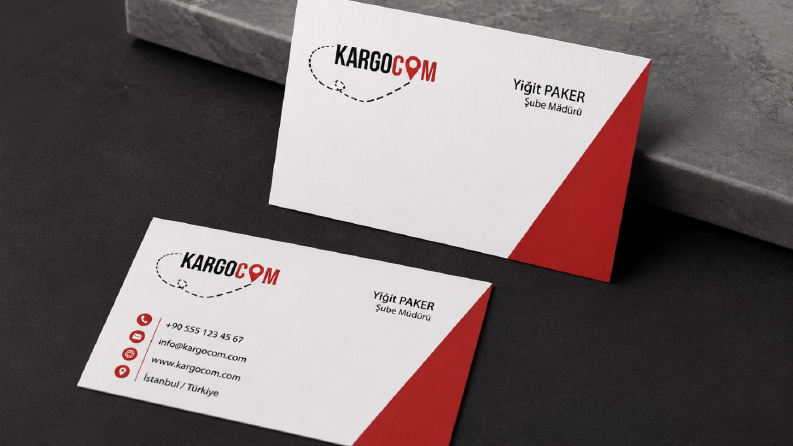 kargo şirketi kartvizit