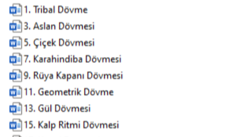 İş örneğim