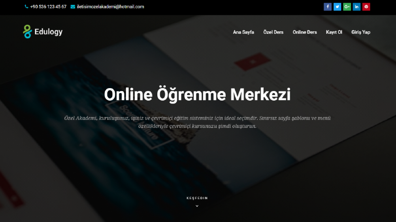 Özel Ders Sitesi 