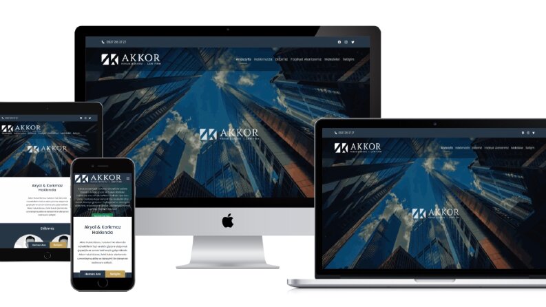 Profesyonel Hukuk Bürosu Web Tasarımı