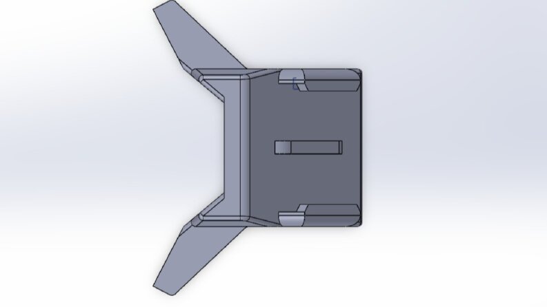 HJC C70 için Gopro Mount Tasarımı