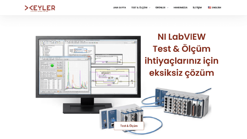  Eyler Mühendislik Web Sitesi