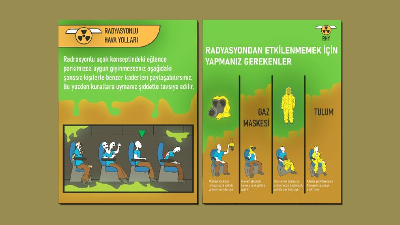 Korku Oyun Parkı Uyarı Kart Tasarımı - Proje Ödevi