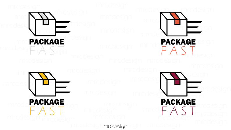 örnek paket logo tasarımı
