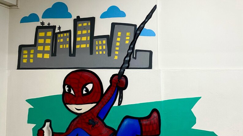 Sprey Boya Graffiti Mural