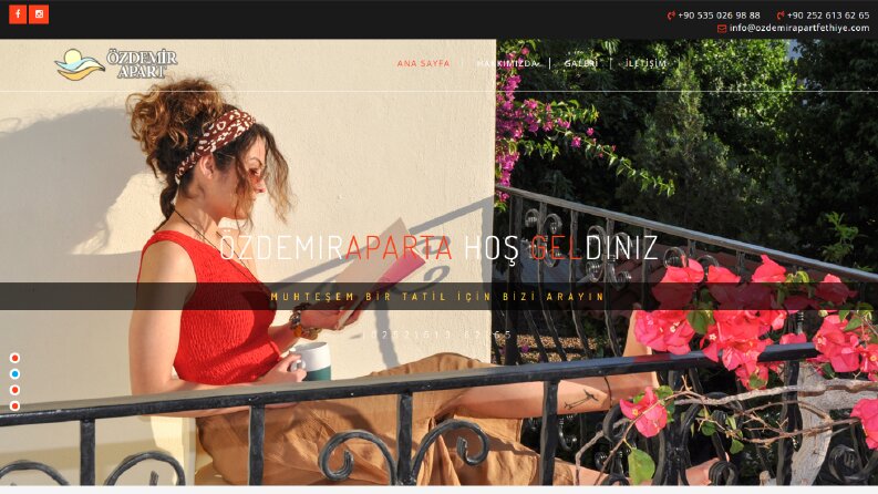 Özdemir Apart Web Sitesi
