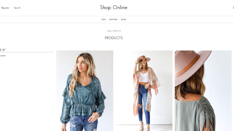 Online Butik E-Ticaret Sitesi