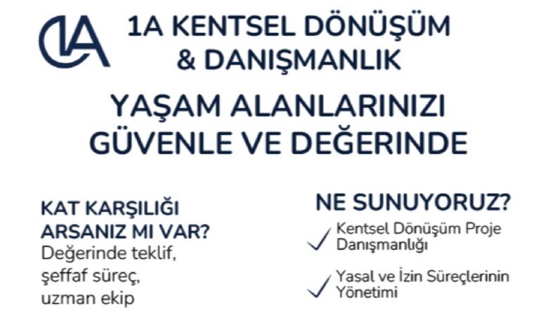 Kentsel Dönüşüm Firması İçin Kurumsal Broşür Tasarımı