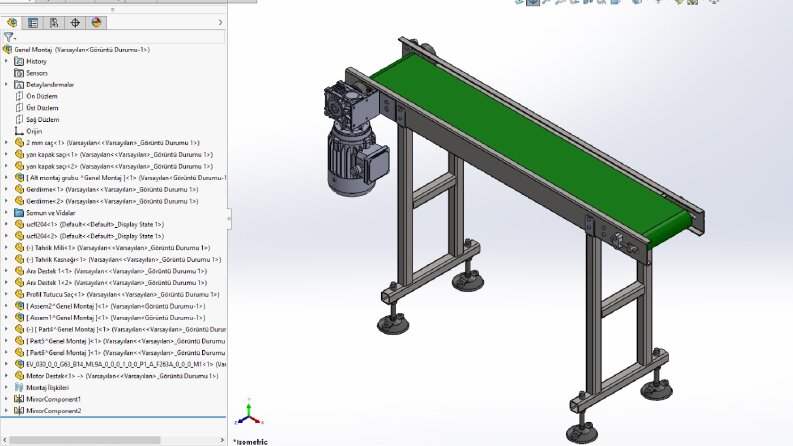 Solidworks Parça Tasarımları