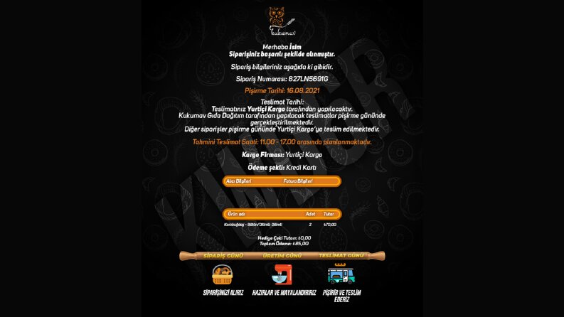Sipariş Detay Tasarımı Yapabilirim