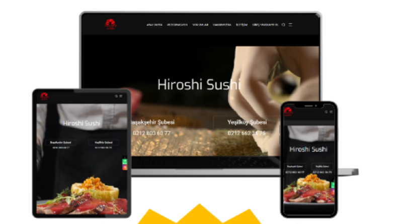 hiroshi-sushi – WordPress Web Site Kurulumu