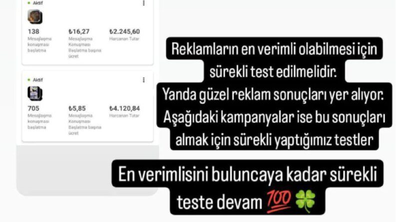 En Verimli Mesajlaşma Reklam Kampanyaları !