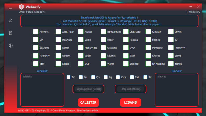 Web Filter - Web Blocker