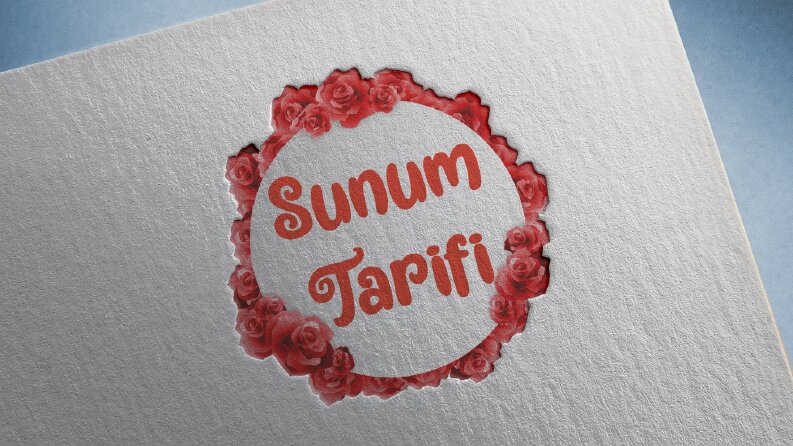 Sunum Tarifi LOGO