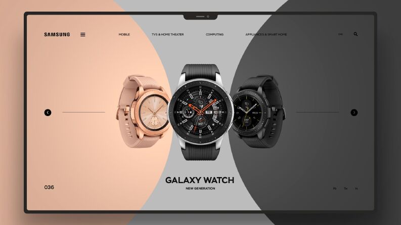 Samsung UI/UX Design