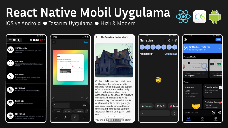 React Native Mobil Uygulama