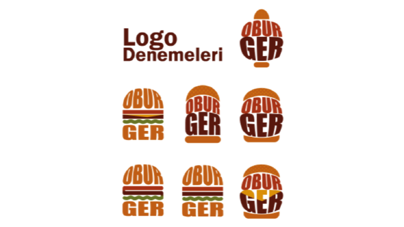 Oburger Logo Tasarımı