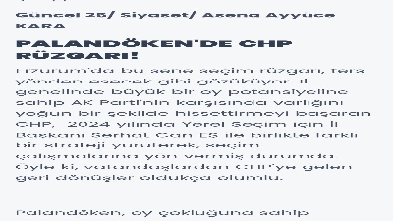 Siyasi Haber