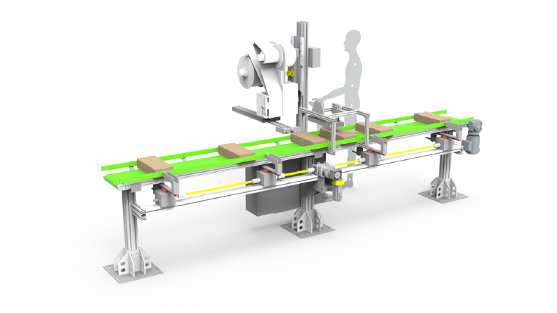 Konveyor Hat Tasarım ve Render