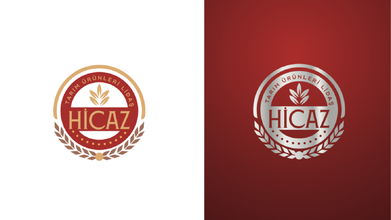 Hicaz Hububat logo çalışması