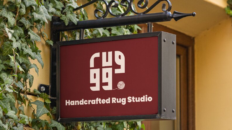 Rug99 – El Yapımı Kilim Stüdyosu için Logo ve Marka Kimliği