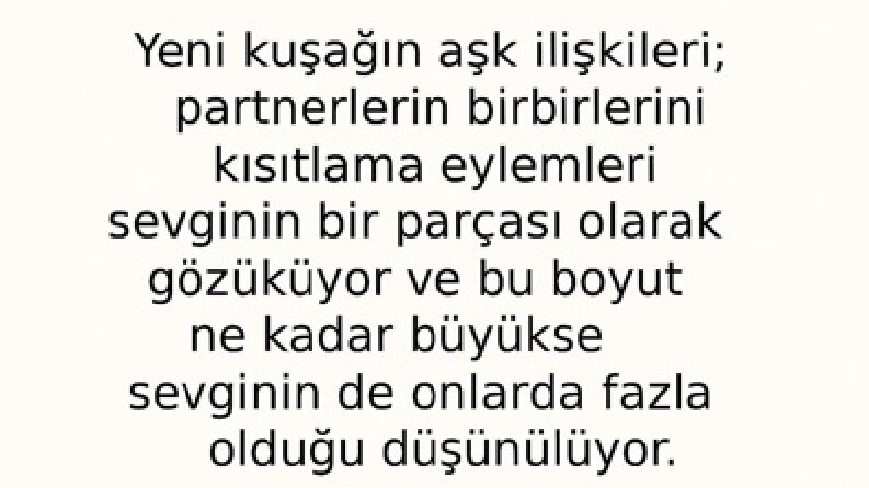 Aşk mı algoritma mı?