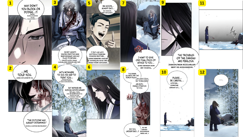 Profesyonel Webtoon, Manhwa ve Manga Lokalizasyonu 