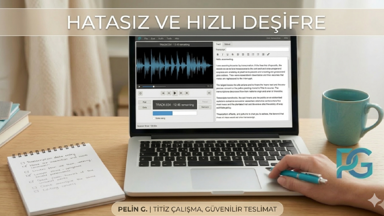Profesyonel Ses/Video Deşifresi