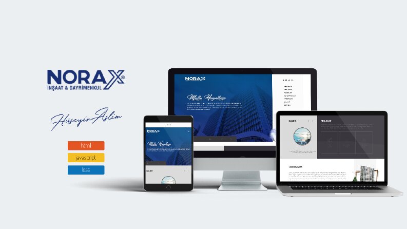 Norax HTML/Less/JS Ajans İşi