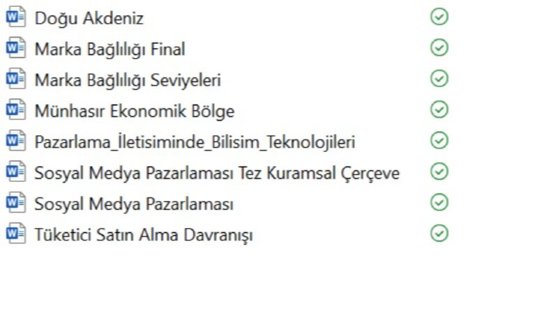 Tez ve Makale Yazmak Benim İşim!