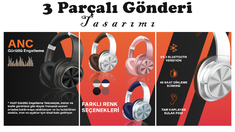 3'lü Sosyal Medya Gönderi Tasarımı