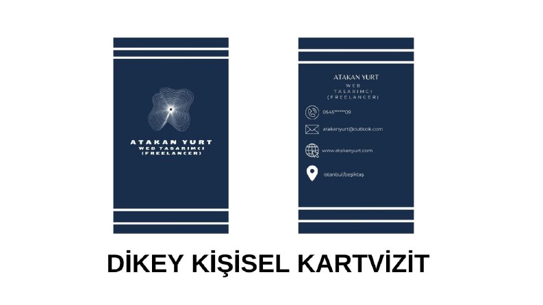 Profesyonel kartvizit tasarımları