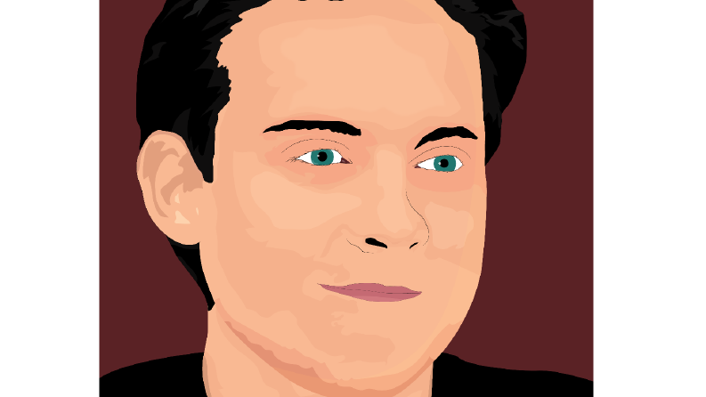 Tobey Maguire Vektörel Çizim