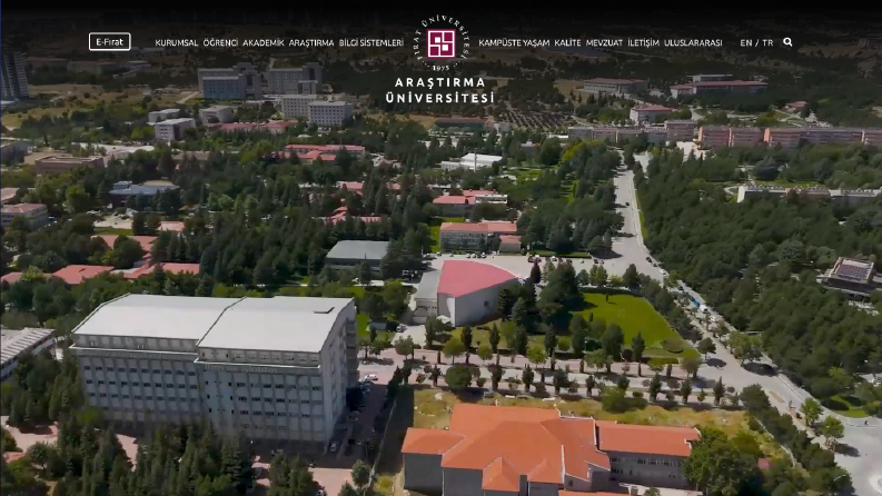 Fırat Üniversitesi Web Sayfası