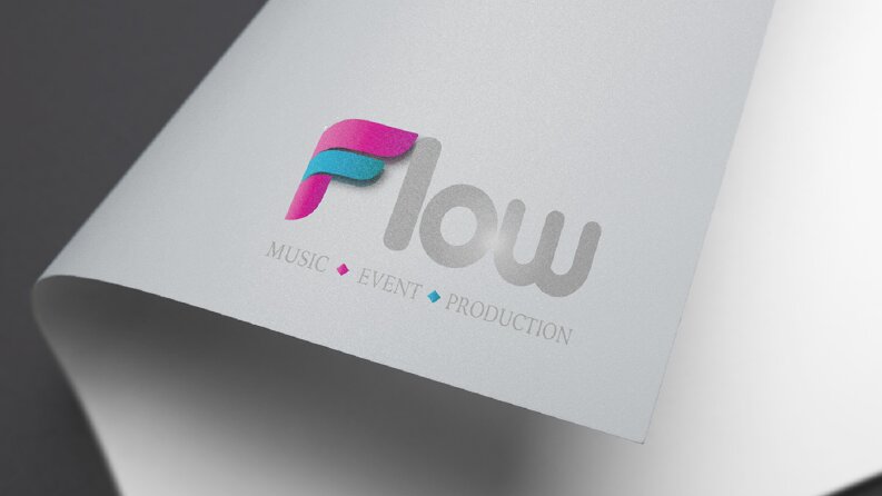 Flow Music-Event-Production Logo Tasarımı