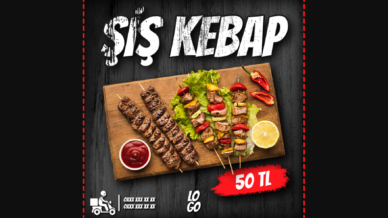 Şiş Kebap 50 TL (Deneme Amaçlı Yaptım)