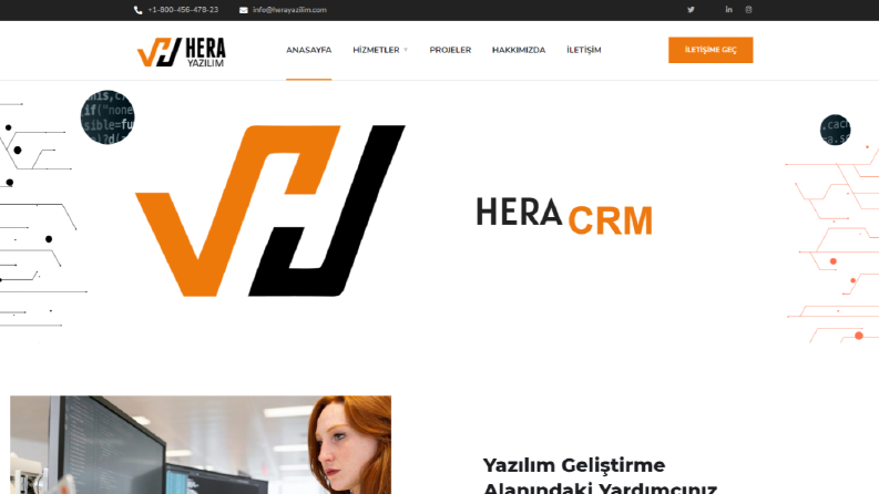 Hera Yazılım Wordpress Web Site